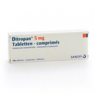 Ditropan 5mg Tablets ? Oxybutylin 5mg, 84 Tablets