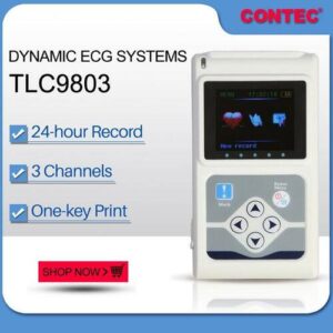 buy TLC9803 Dynamic ECG Systems Digital 3-lead 24-hour Analyzer Contec best price in nigeria from mybigpgarmacy.com