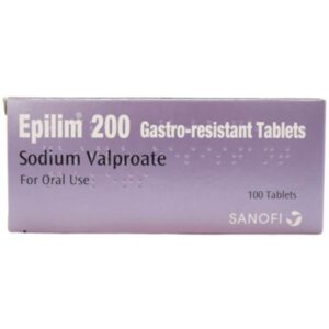 Epilim 200mg Tablets ? Sodium Valproate, 10 Tablets