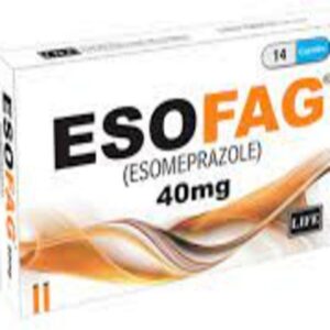 Esofag 40mg Tablets ? Esomeprazole 40mg, 14 Tablets