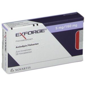Exforge 5/160mg Tablets,  28 Tablets