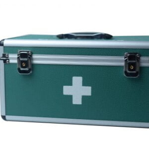FIRST AID BOX WITH SECURITY LOCK & ALUMINUM PROTECTOR