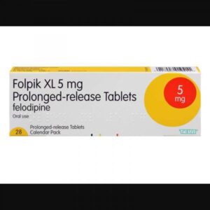 Folpik Felodipine 5mg XL Tablets 28 Tablets