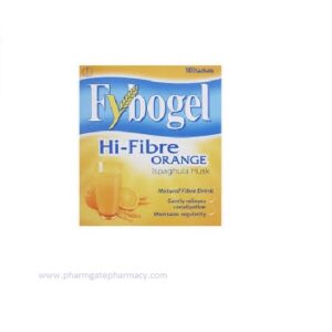Fybogel Hi-Fiber Lemon Flavored Laxative Sachets x 10