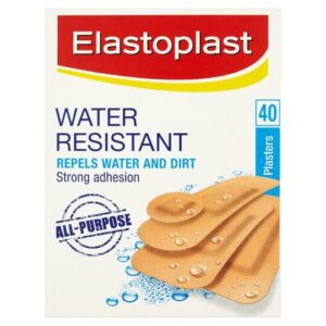 Elastoplast Water Resistant Plasters 40 Plasters