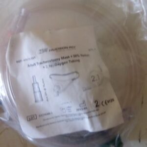 hudson rci tracheostomy mask + 50% venturi + 2.1m oxygen tubing