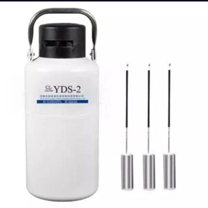 2L Cryogenic Liquid Container Tank Dewar/Liquid Nitrogen Container Dewar tank for LIN, LOX, LAR