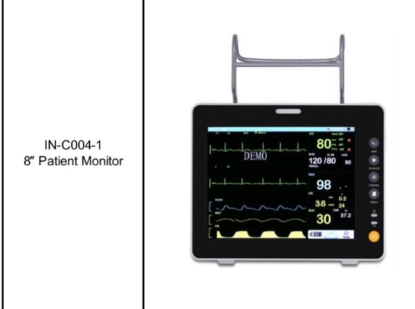 IN-C004-1 8 inch Patient Monitor