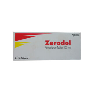 Zerodol 100mg x 30 tabs (Aceclofenac 100mg)