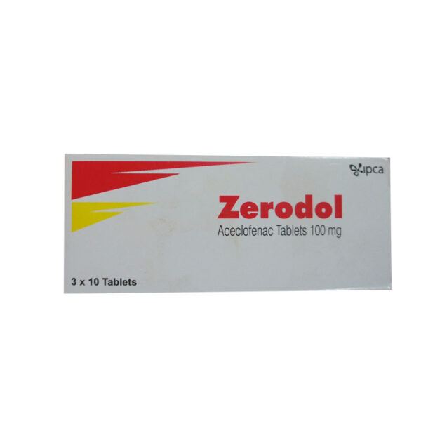 Zerodol 100mg x 30 tabs (Aceclofenac 100mg)