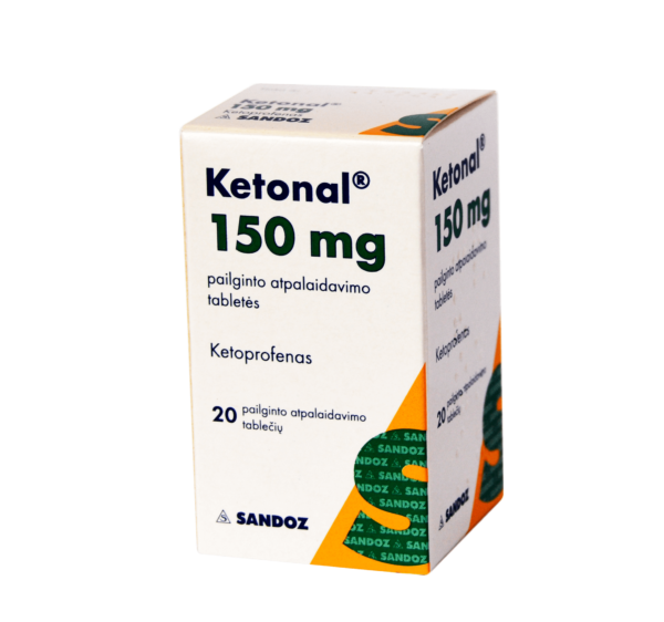 Ketonal Retard 150mg By 20 Tablets