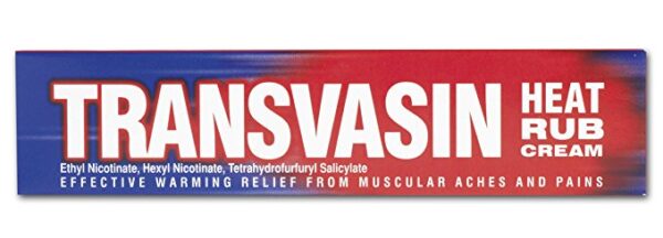 Transvasin Heat Rub Cream 40g