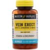 Mason Natural Vein Erect with L-Arginine & Maca, 80 Capsules
