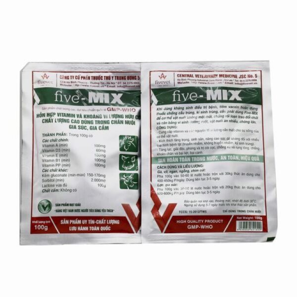 five-MIX | Multivitamin + Sorbitol (100g Sachets)