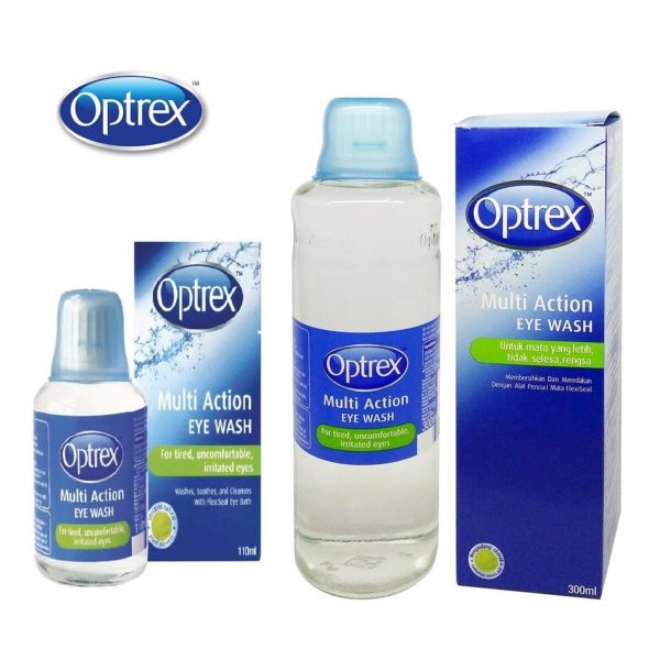 Optrex Multi Action Eye Wash, 100ml - Buy Here - Buy Scientific