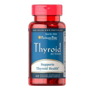 Thyroid Action | 60 Capsules | Puritan’s Pride