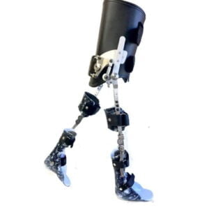 Reciprocal gait orthosis,knee ankle foot orthosis