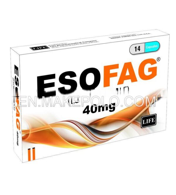Esofag Tablets 40mg | 1 Pack