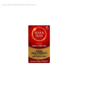 Seven Seas Cod Liver Oil Extra High Strength Caps X 30