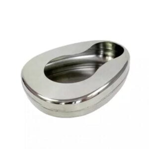 METALLIC BEDPAN FOR ELDERLY MEN & WOMEN