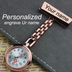 NURSES PIN-ON WATCH | PARAMEDIC HANGING FOB WATCH