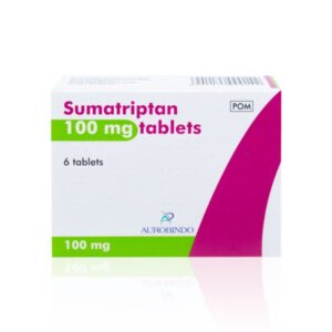 Sumatriptan 100mg Tablets,  6 tablets