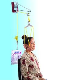 CERVICAL TRACTION KIT(sitting) WITH WEIGHT BAG