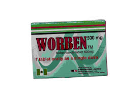 Worben ( 1 Tablet)| Mebendazole
