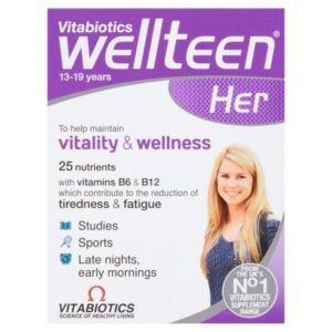 Vitabiotics Wellteen Her 13-19 Years, 30 Tablets