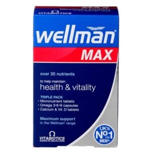 Vitabiotics Wellman Max Tablets, 84 Tablets