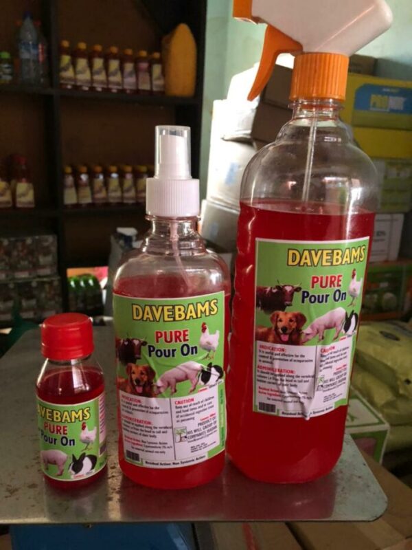 Davebams Pour On (Pour-On for Livestock | 500mL | 1L)