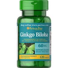 Ginko Biloba 60mg |120 Softgels| Puritan’s Pride