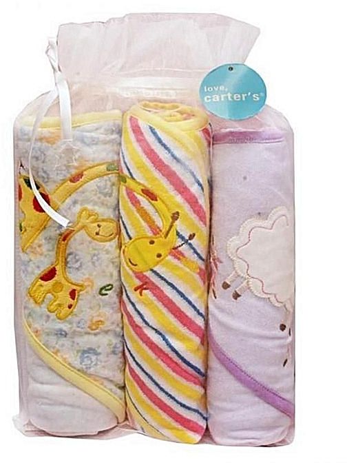 Carters towel hot sale set