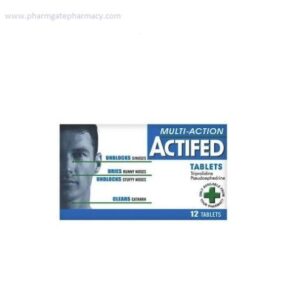 Actifed Multi Action Tablets X 12