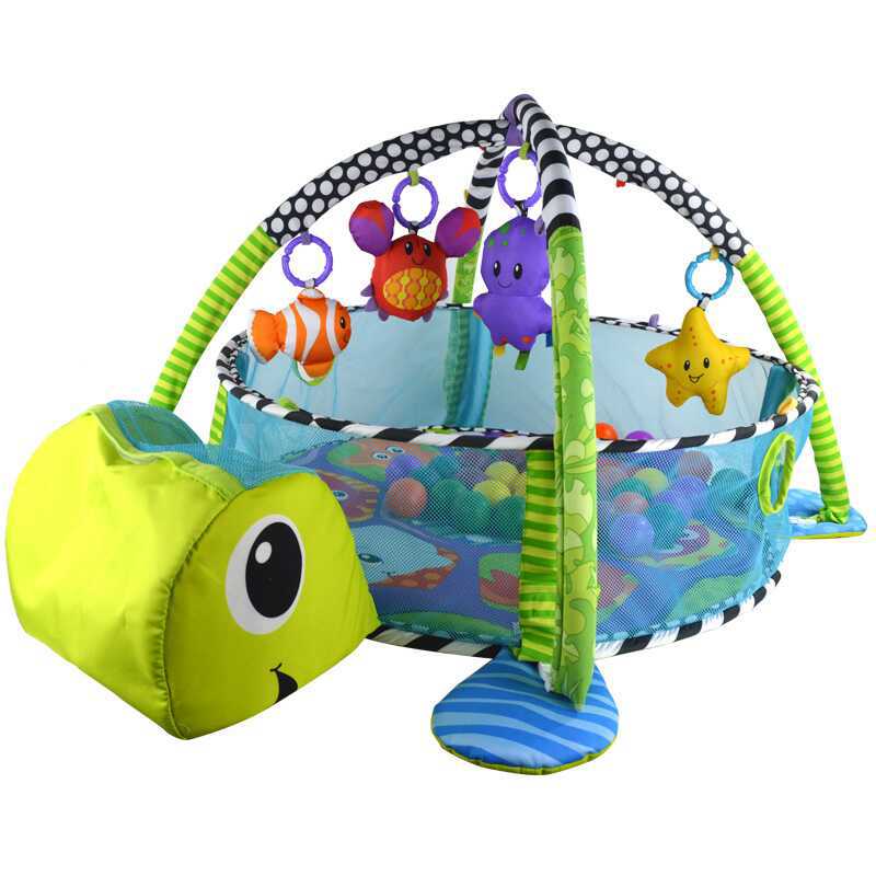 3-in-1 Grow with me Activity Gym and Ball Pit