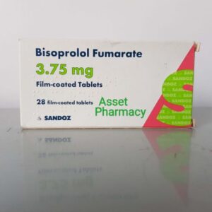 Bisoprolol Fumarate 3.75mg Tablets 28 Tablets