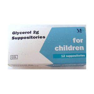 Glycerin 2G Suppositories Children Size 12 Suppositories