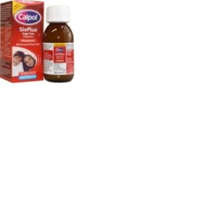 Calpol Six Plus Sugar & Colour-Free X 100ml