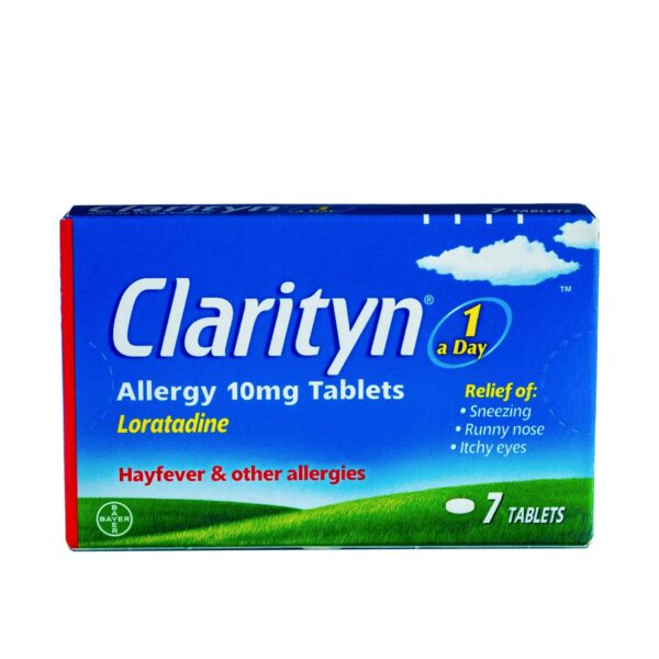 Clarityn (Loratadine) Allergy 10mg Tablets x 7