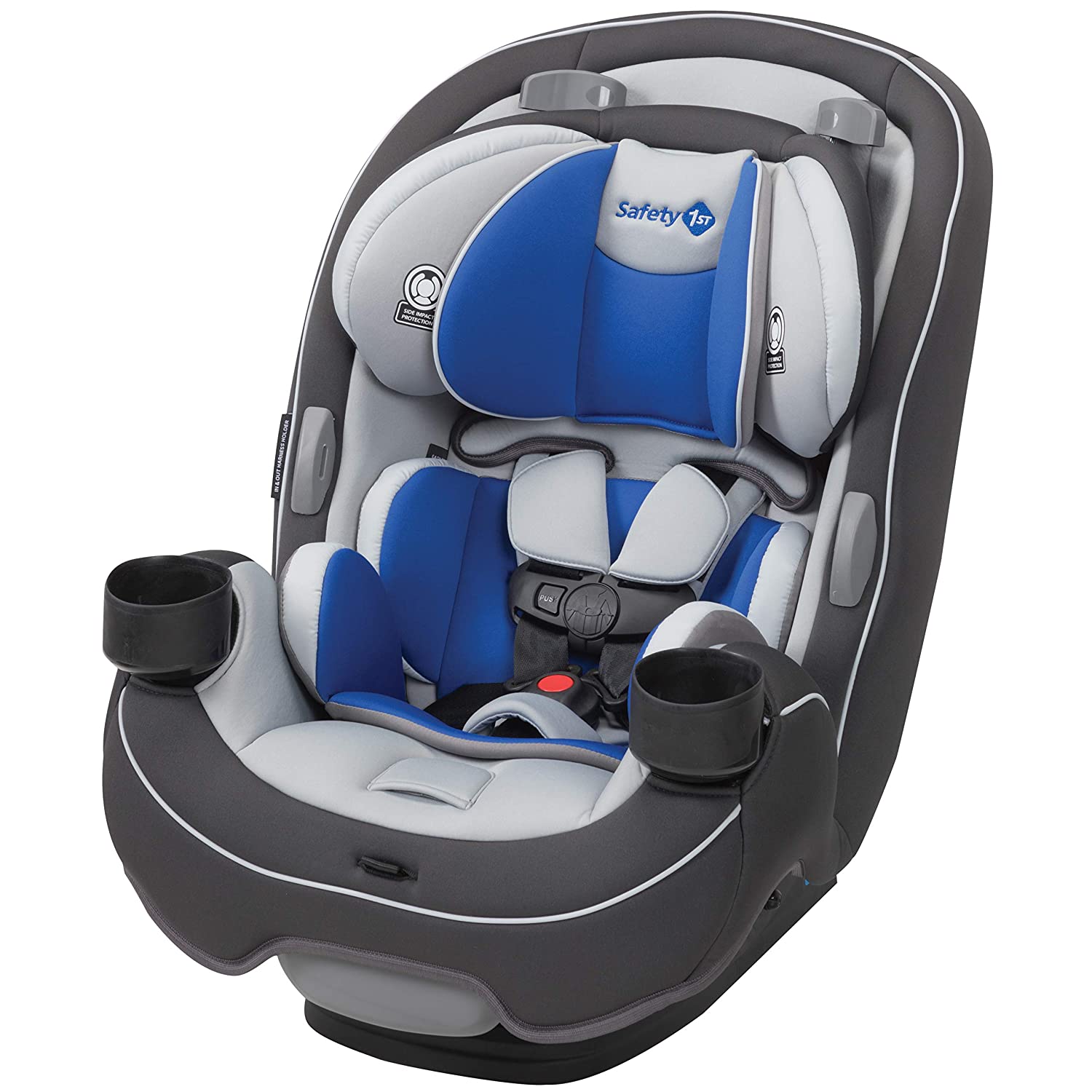Safety 1st Grow and Go 3-in-1 Convertible Car Seat, Carbon Wave