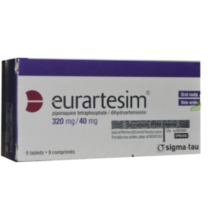 Eurartesim 320Mg/40Mg Tablets 9 Tablets