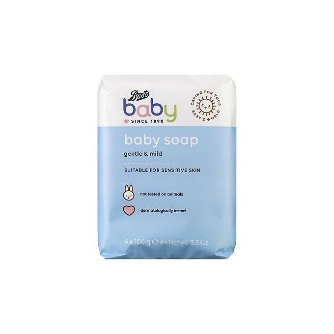 Boots baby soap 4 x 100 g - 4 packs