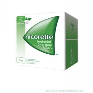 Nicorette 2mg Chewing Gum Fresh mint 25