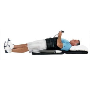 Manual lumbar traction machine