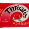 Throaties With Honey & Menthol Original X 10