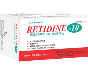 Retidine By 100 Tablets