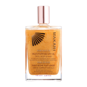 Makari 24k Rose Gold Multi-Purpose Dry Shimmer Oil - request current price on allschoolabs.com