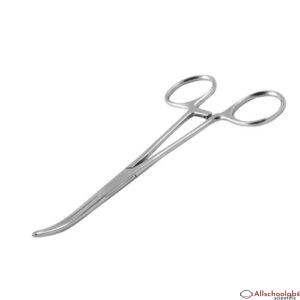1pc Metal Hemostat Forceps  Dental Curved/Straight Clamps Tool