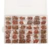 3600pcs/lot 1PF-100nF Ceramic Capacitor Assortment Kit 10PF 22PF 33PF 47PF 100PF 330PF 470PF 1NF 10NF 47NF 50V Capacitors Set