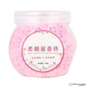100gBox Laundry Fragrance Beads Laundry Fragrance Beads Scent Enhancer Pink